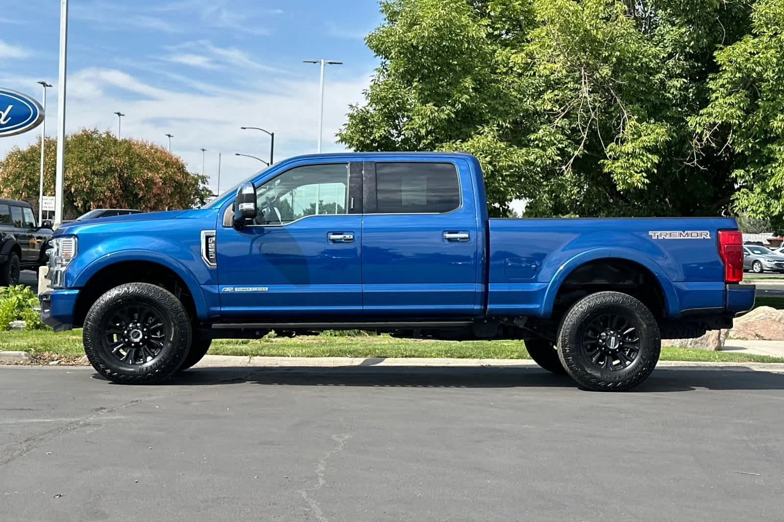 Certified Used 2022 Atlas Blue Metallic Ford Platinum image 5