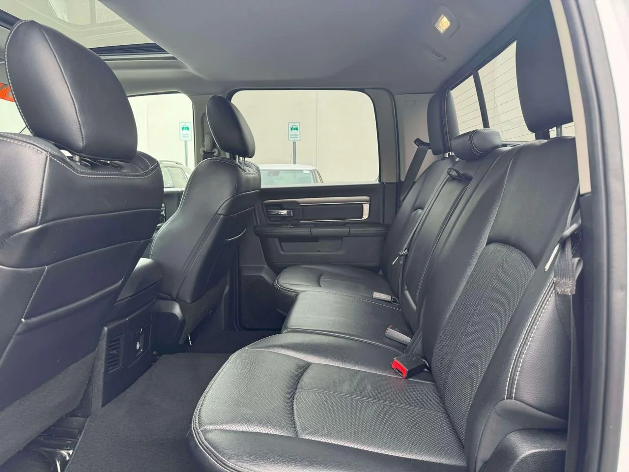 Used 2018 Bright White Clearcoat RAM Night Crew Cab 4x4 57