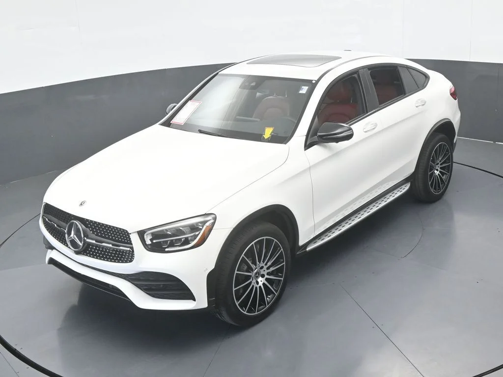 Used 2022 Diamond White Mercedes-Benz GLC 300 Coupe image 59