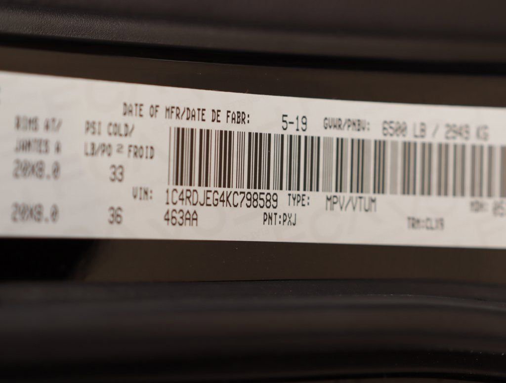 Used 2019 Db Black Dodge Citadel image 43