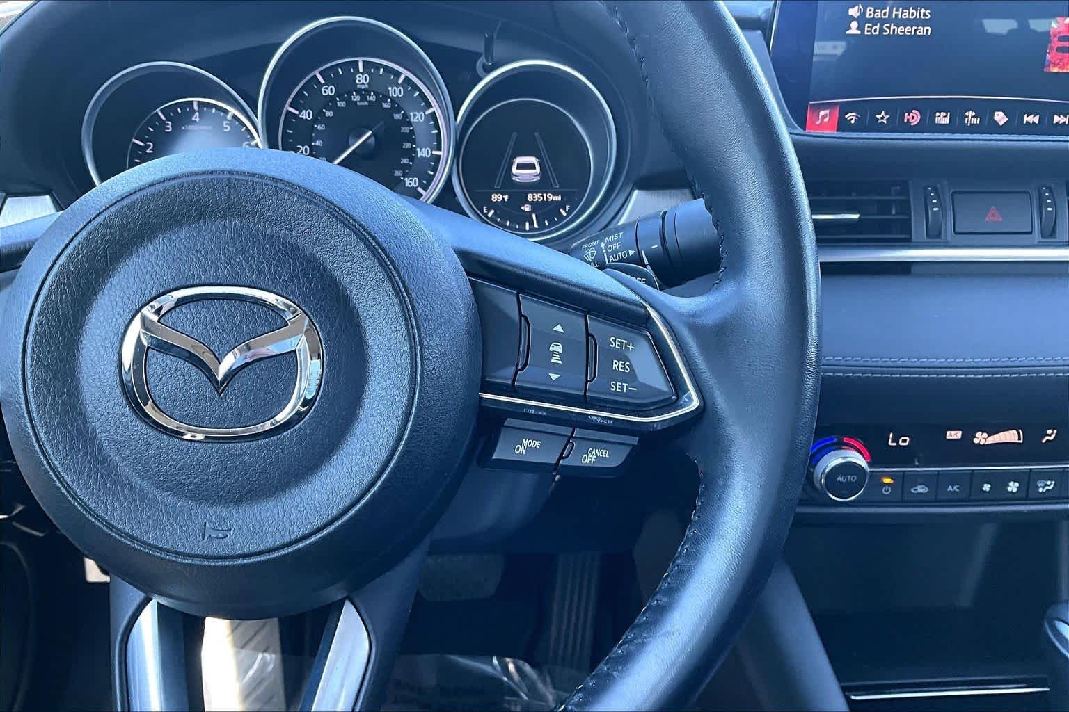 Used 2019 Machine Gray Metallic Mazda Grand Touring image 24
