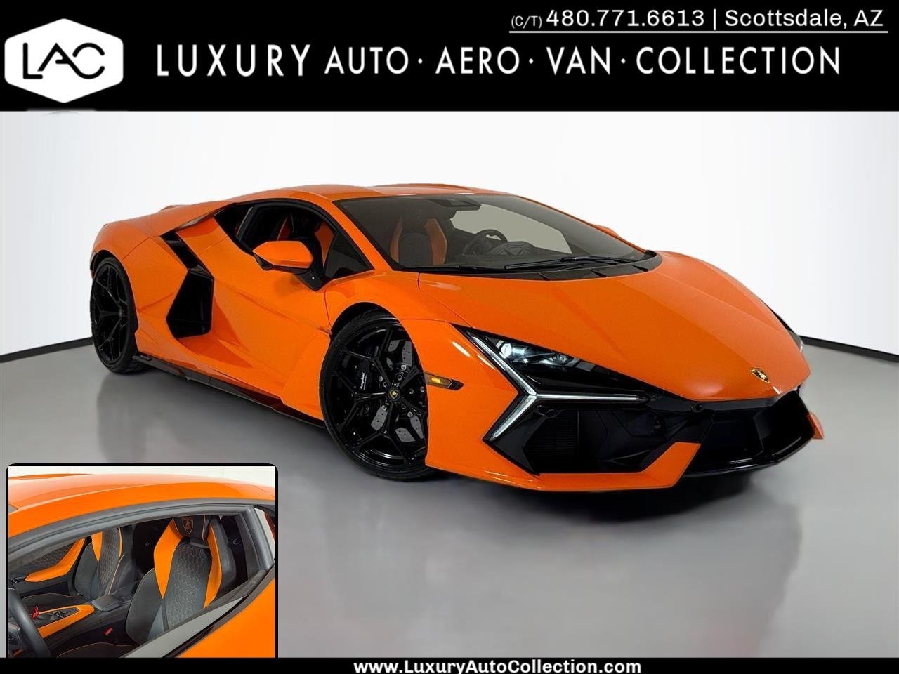Used 2024 Arancio Apodis Metallic Lamborghini  image 1