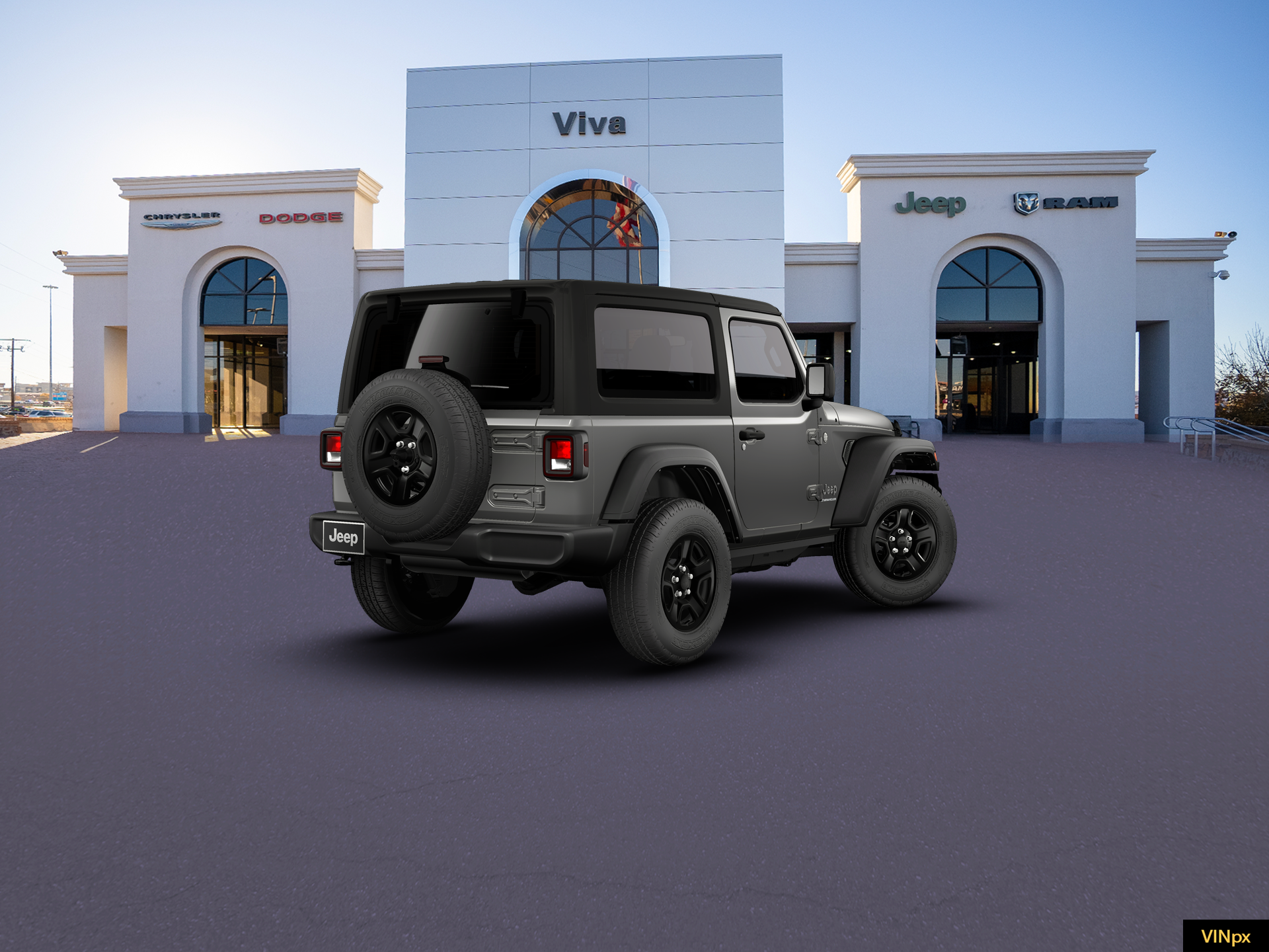 New 2026 Granite Crystal Metallic Clear-Coat Exterior Paint Jeep Sport image 7