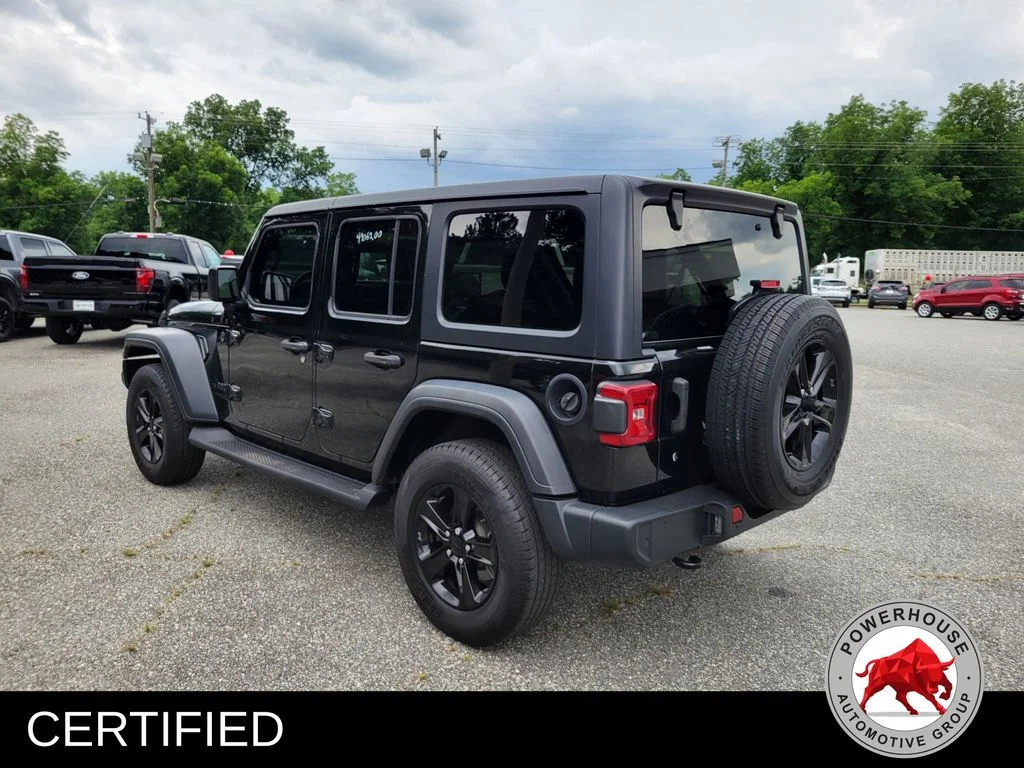 Used 2020 Black Jeep Unlimited Sport Altitude image 3