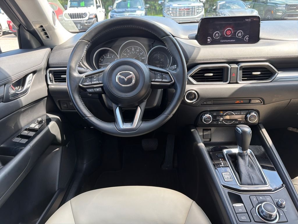 Used 2017 Deep Crystal Blue Mica Mazda Touring image 4