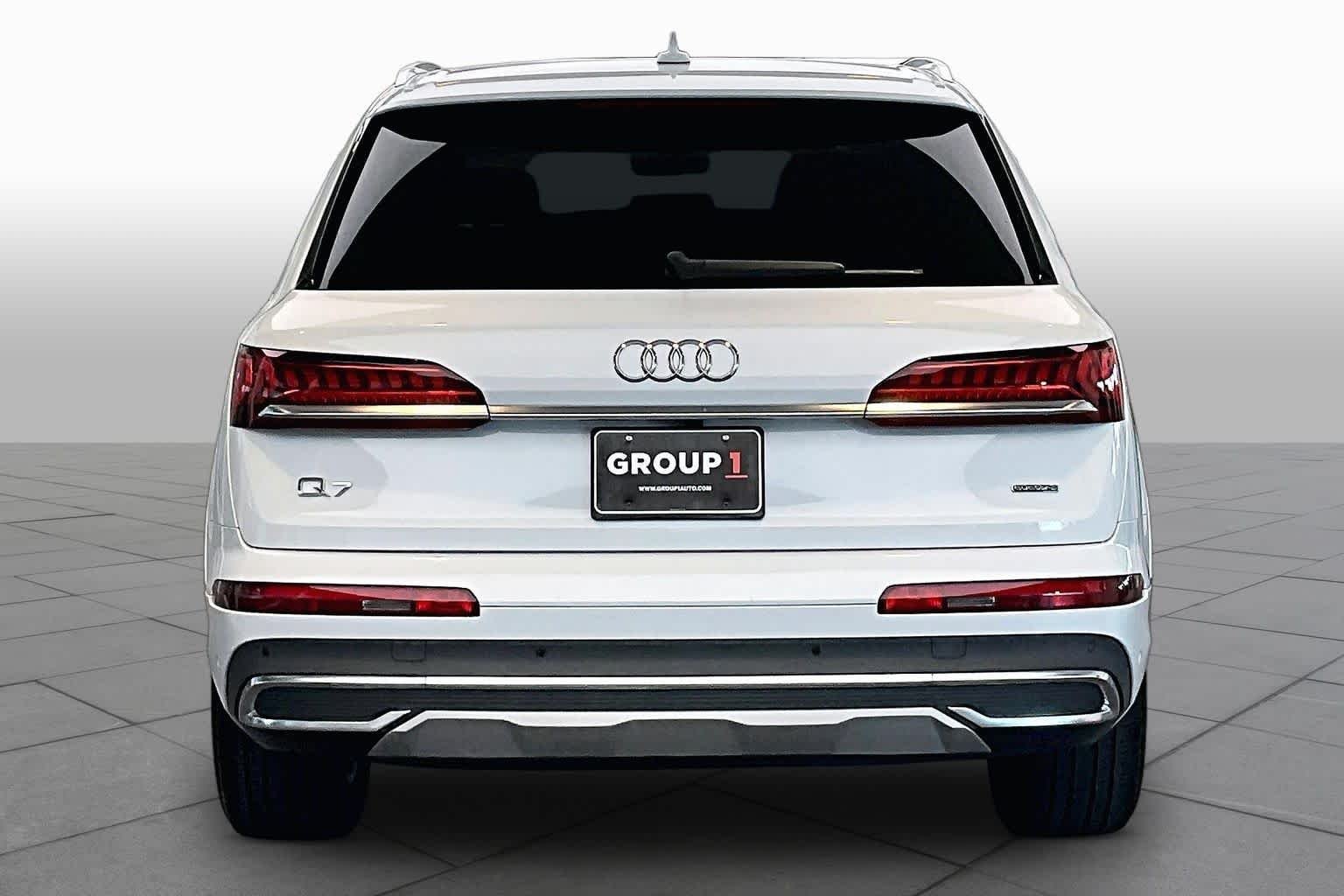 Used 2023 Glacier White Metallic Audi Premium Plus image 5