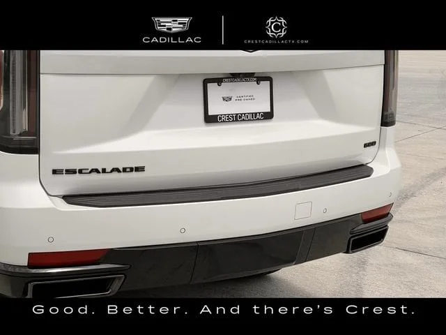 Used 2024 Crystal White Tricoat CADILLAC Sport image 8