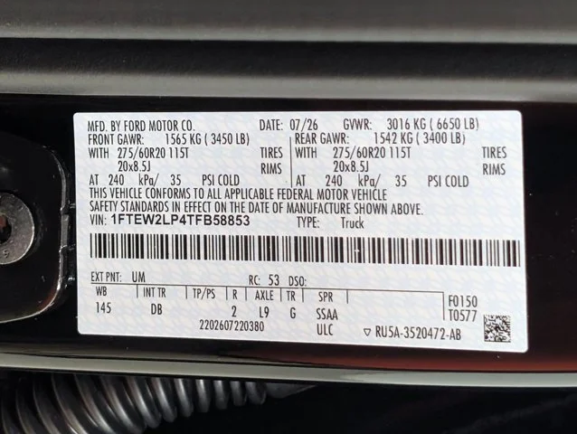 New 2026 Agate Black Metallic Ford STX® image 55
