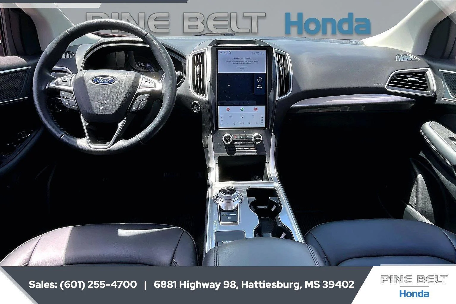 Used 2024 Rapid Red Metallic Tinted Clearcoat Ford SEL image 13