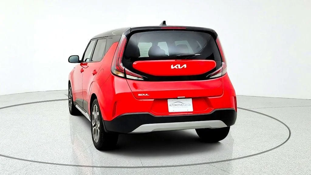 Used 2025 Inferno Red/Black Roof Kia EX FWD Soulmate Special Edition w/ harman/kardon & 18