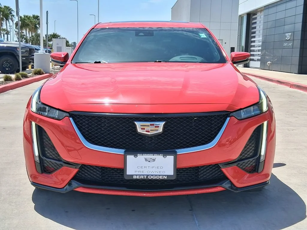 Used 2020 VELOCITY RED Cadillac Sport image 2