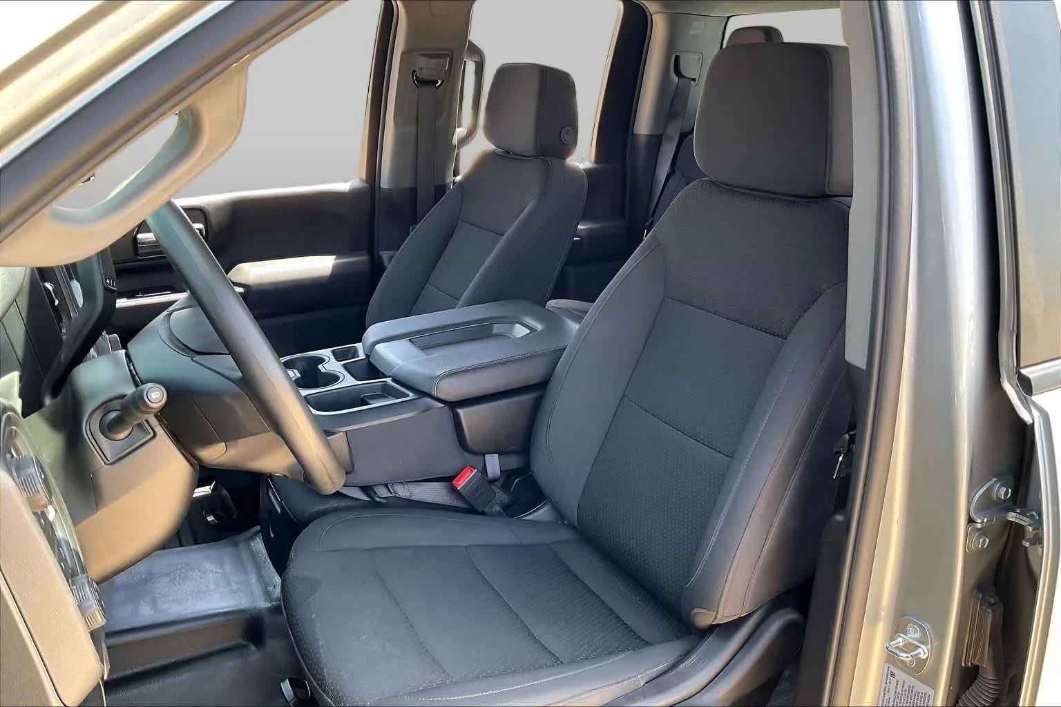 Used 2024 Sterling Gray Metallic Chevrolet Work Truck image 9