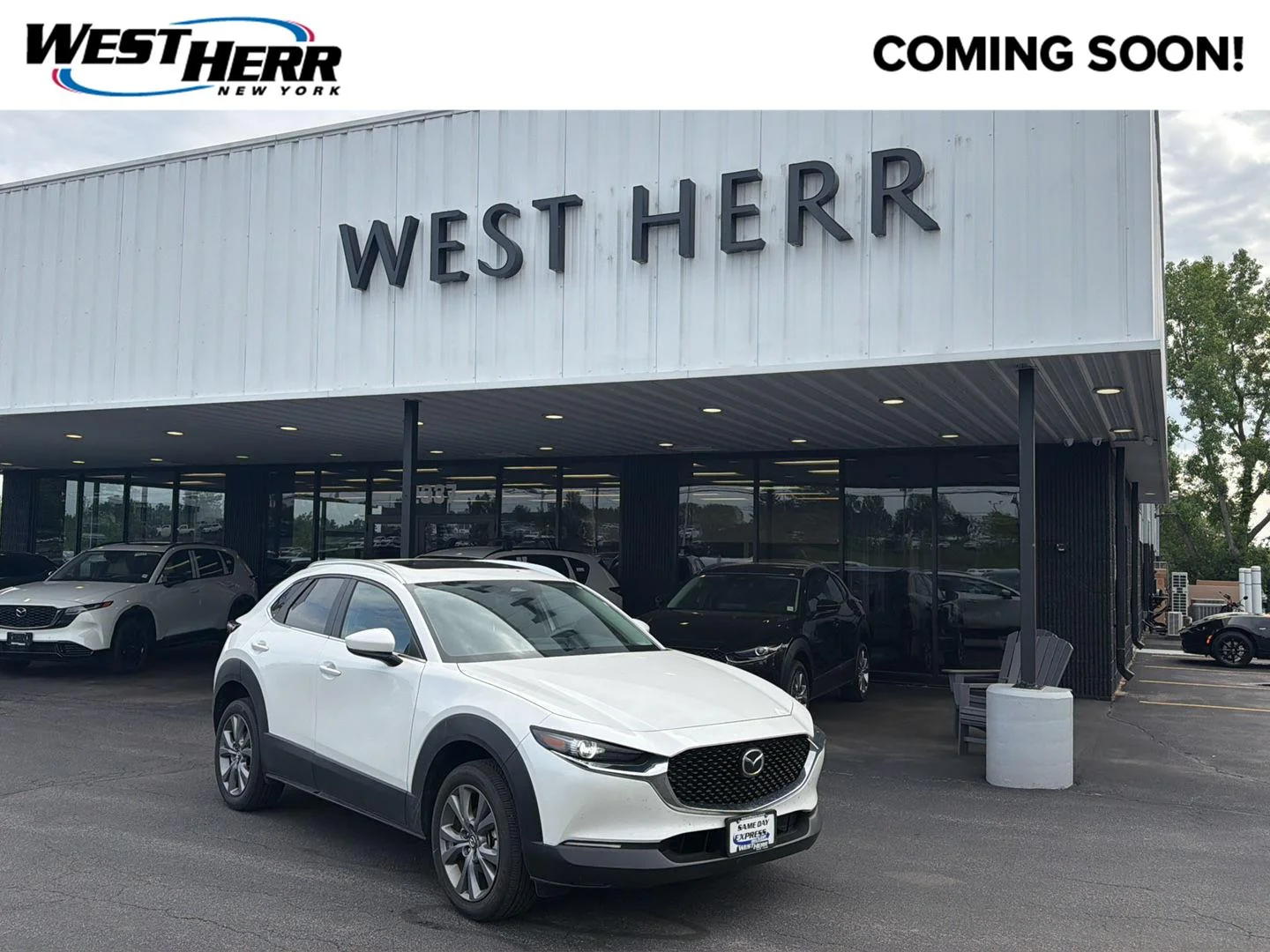 Used 2025 Snowflake White Pearl Mazda 2.5 S Preferred Package image 1