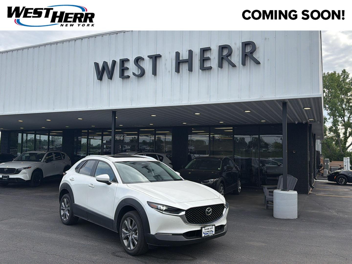 Used 2025 Snowflake White Pearl Mazda 2.5 S Preferred Package image 1