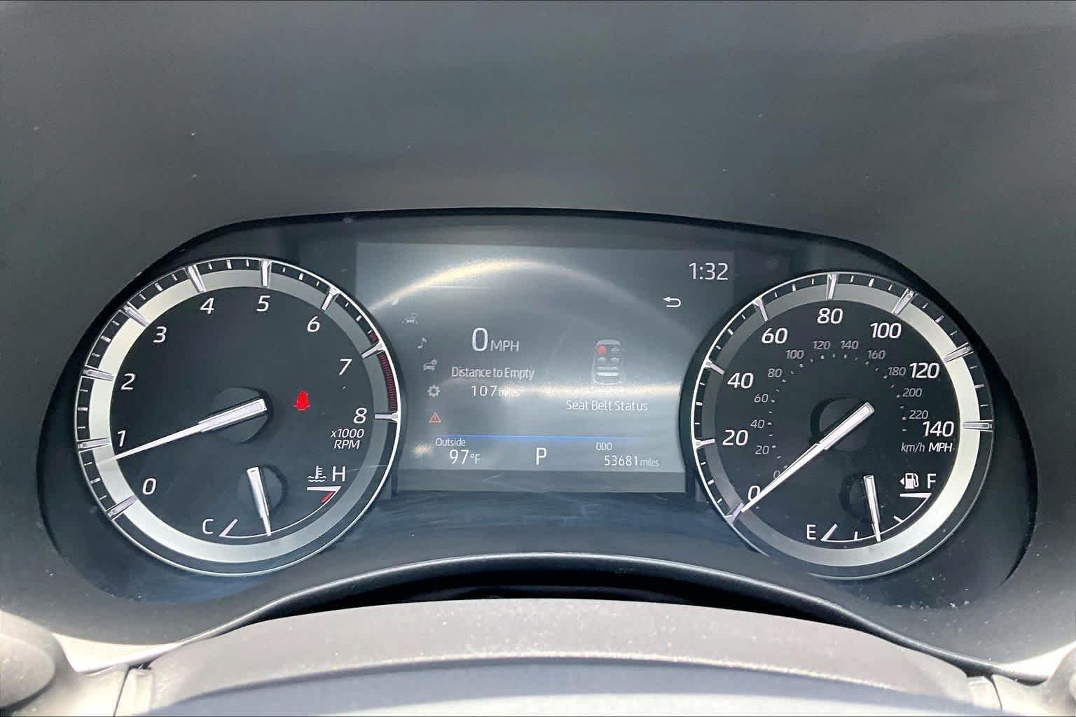 Used 2021 Blizzard Pearl Toyota XLE image 24