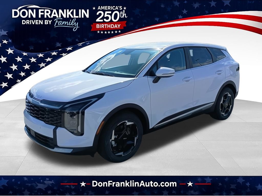 New 2026 Glacial White Pearl Kia EX image 1