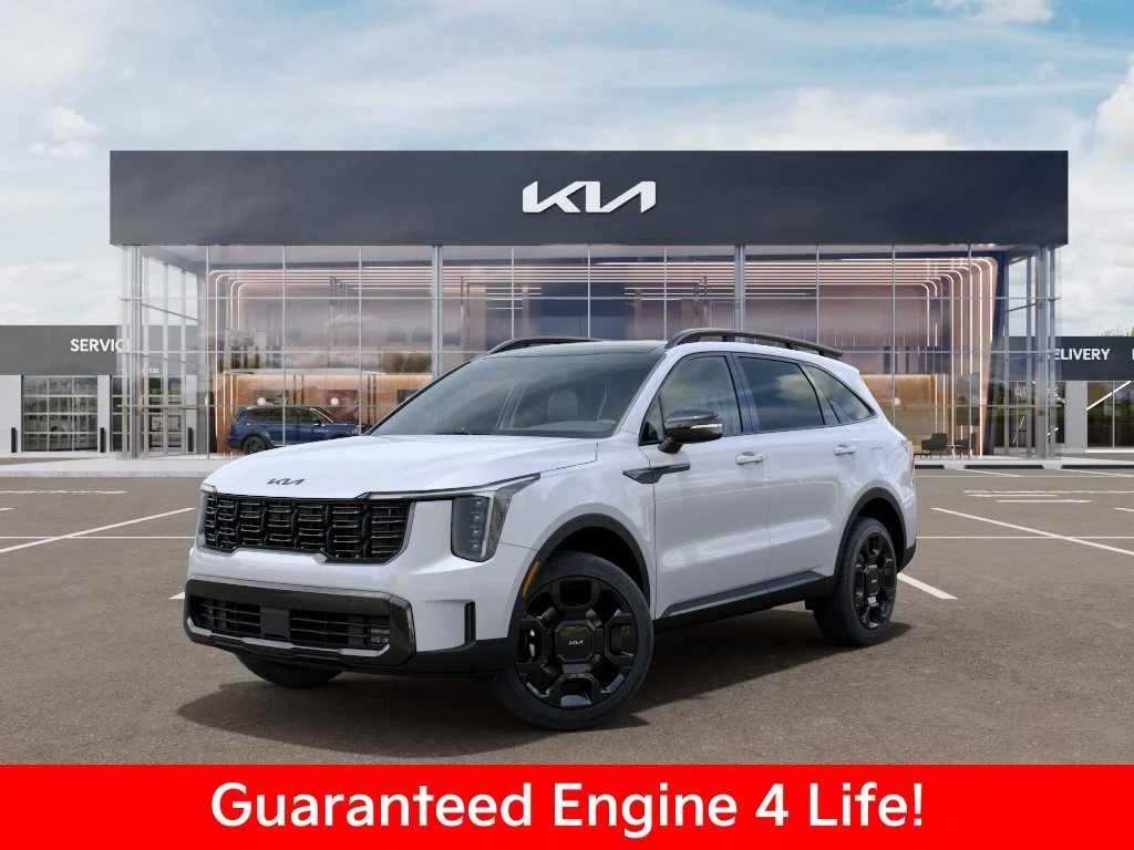 New 2026 Glacial White Pearl Kia X-Line EX AWD image 1