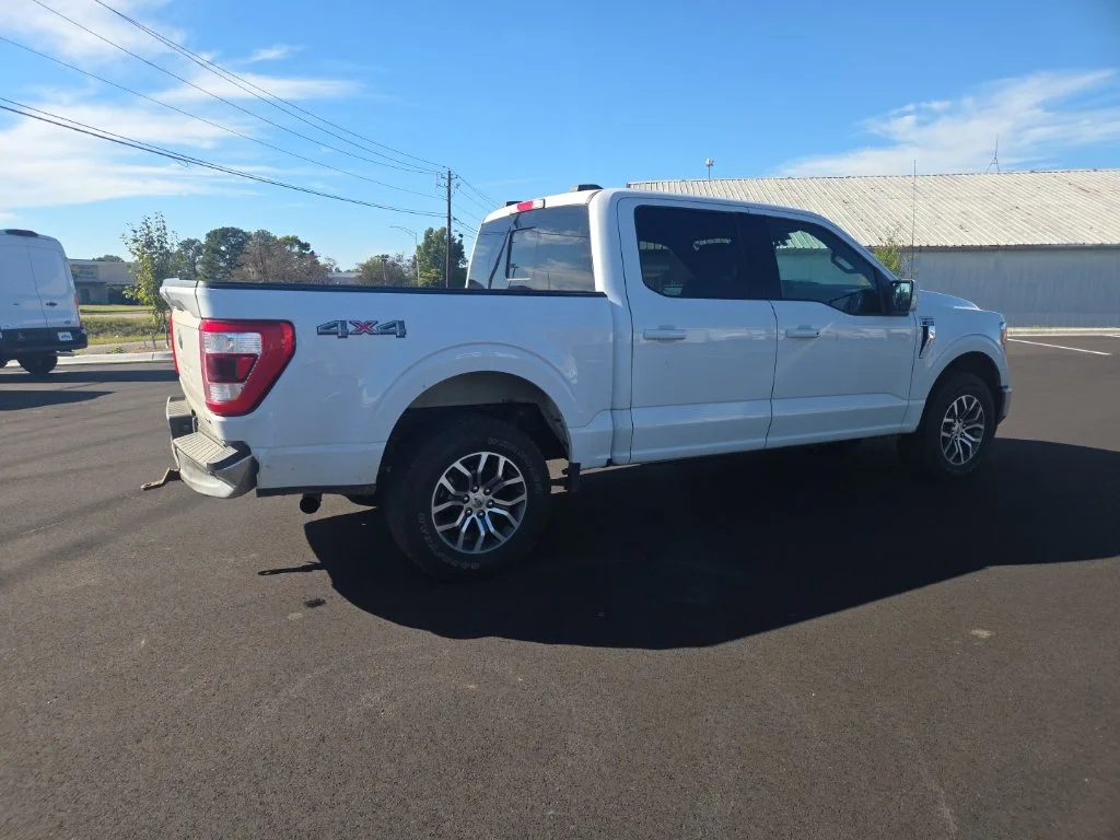 Certified Used 2021 White Ford Lariat image 17