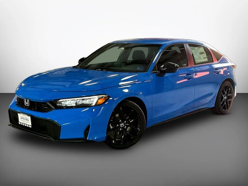 New 2026 Boost Blue Pearl Honda FWD Sport image 3
