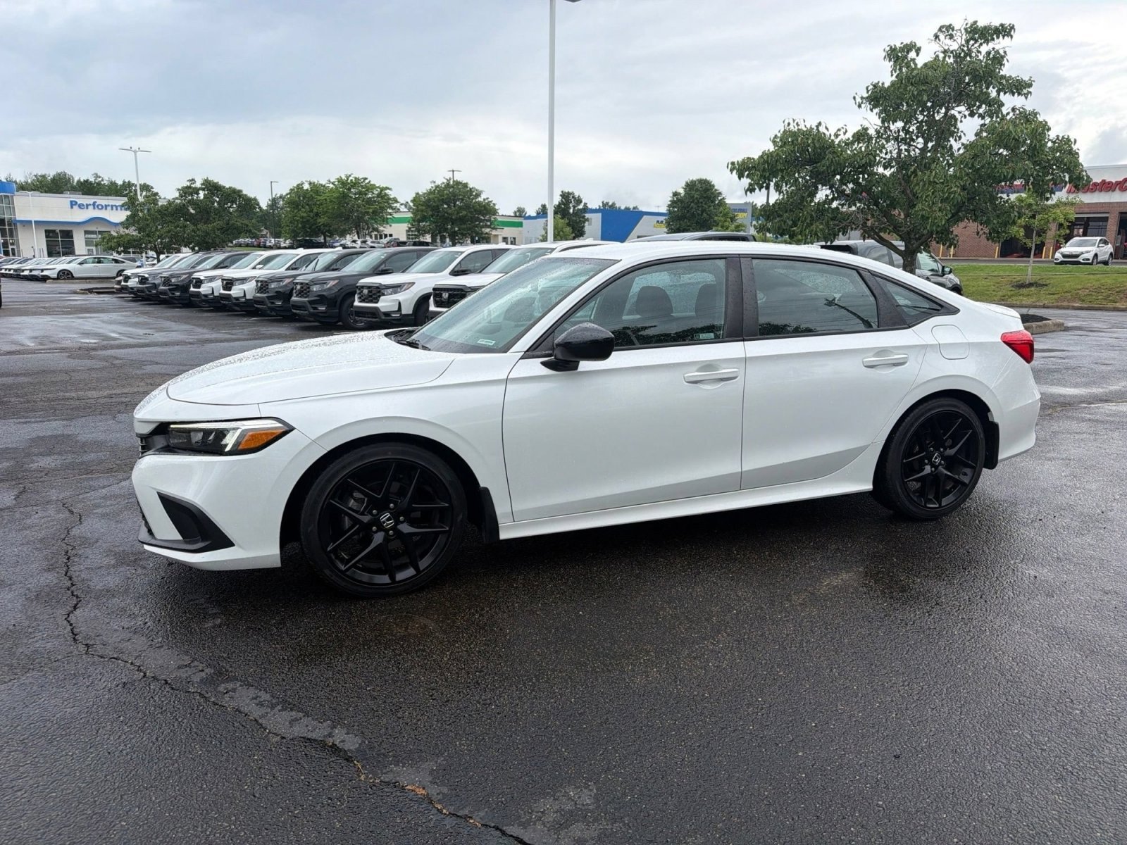 Certified Used 2023 Platinum White Pearl Honda Sport image 17