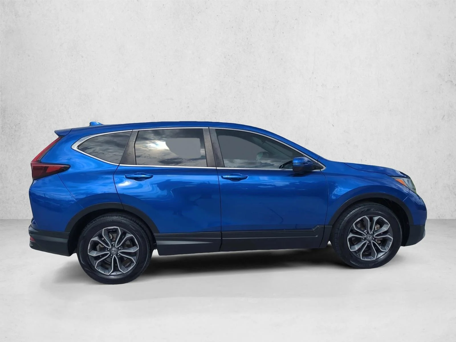Used 2022 Blue Honda EX image 4