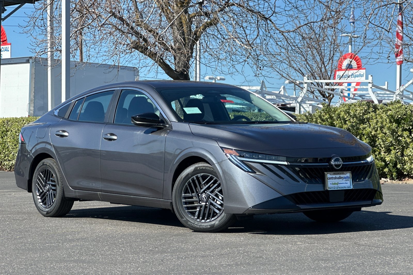 New 2026 Gun Metallic Nissan SV image 2