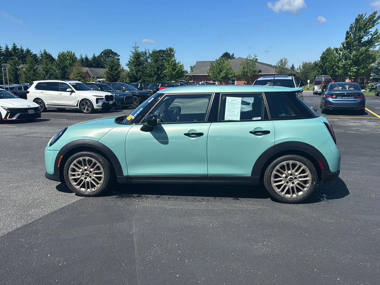 Used 2026 Ocean Wave Green Metallic MINI Cooper S image 6