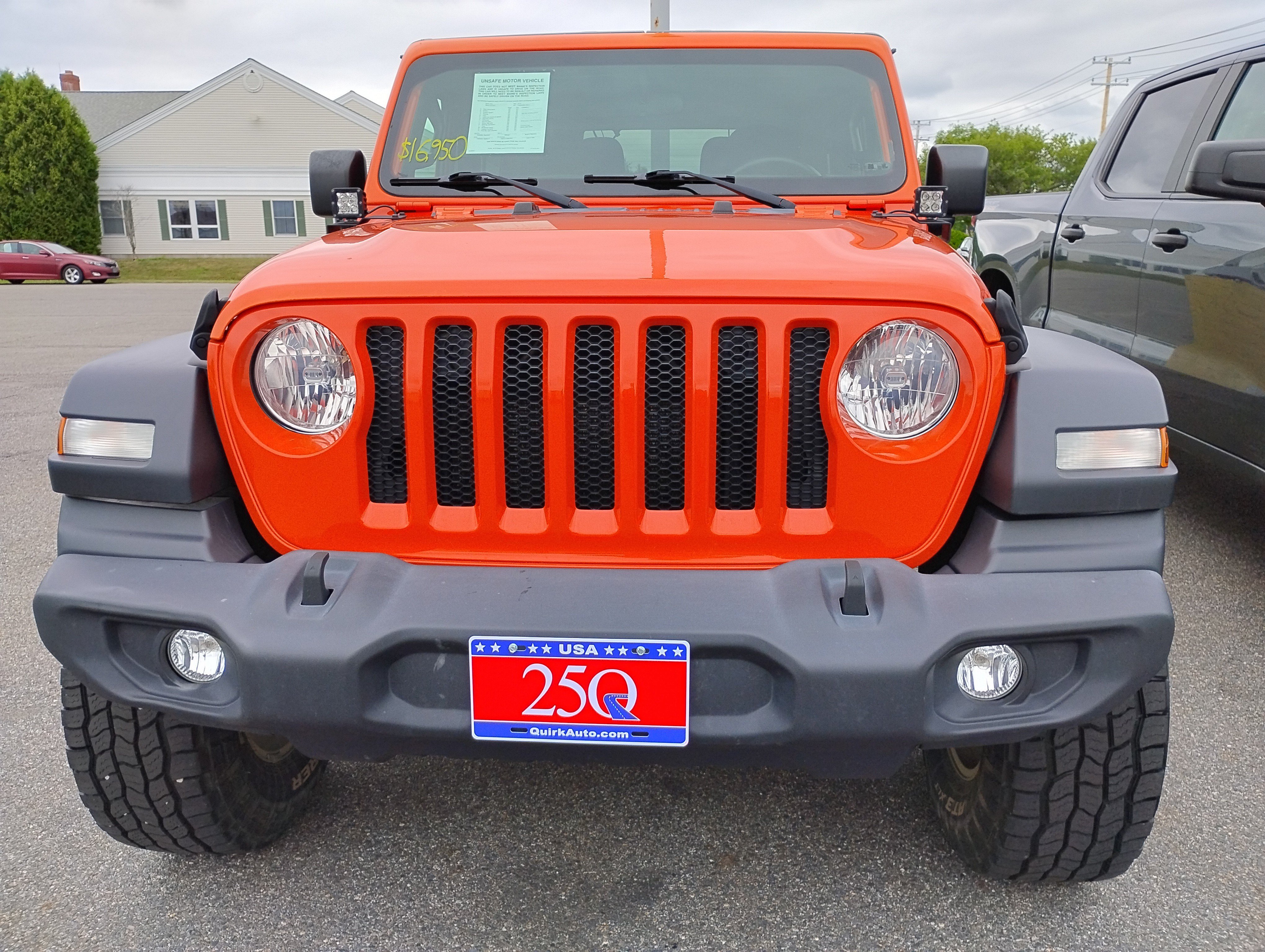 Used 2018 Jeep All-New Wrangler Sport S with VIN 1C4GJXAN6JW193011 for sale in Bangor, ME