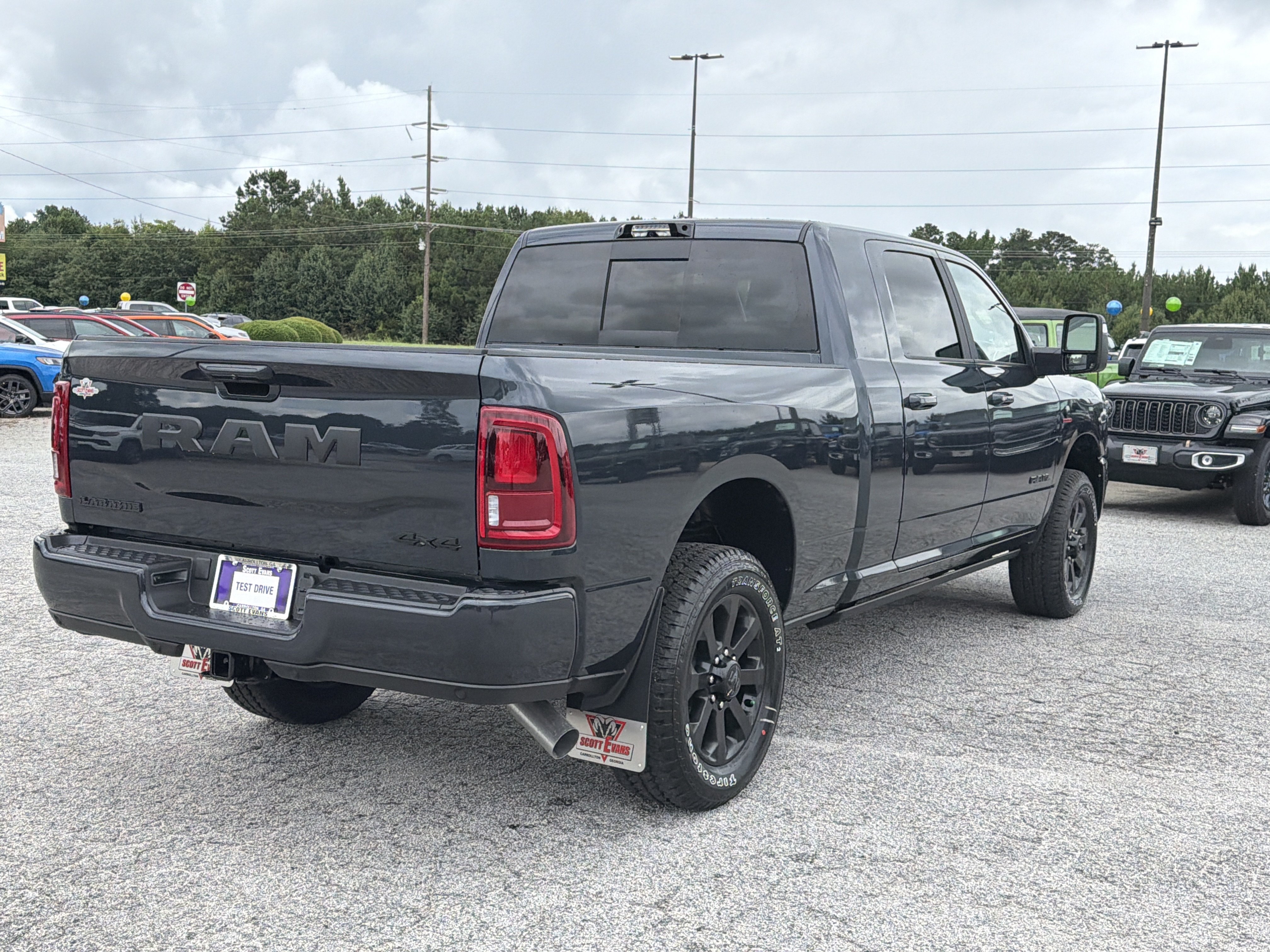 New 2026 Forged Blue Metallic Exterior Paint RAM Laramie image 8