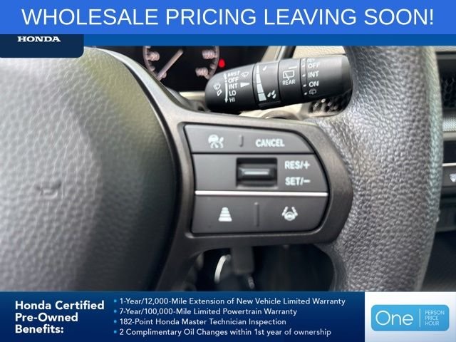 Certified Used 2025 Crystal Black Pearl Honda 1.5T AWD EX image 25