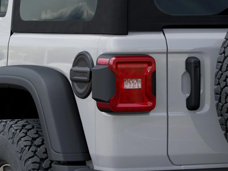 New 2025 Bright White Clear-Coat Exterior Paint Jeep Rubicon image 36