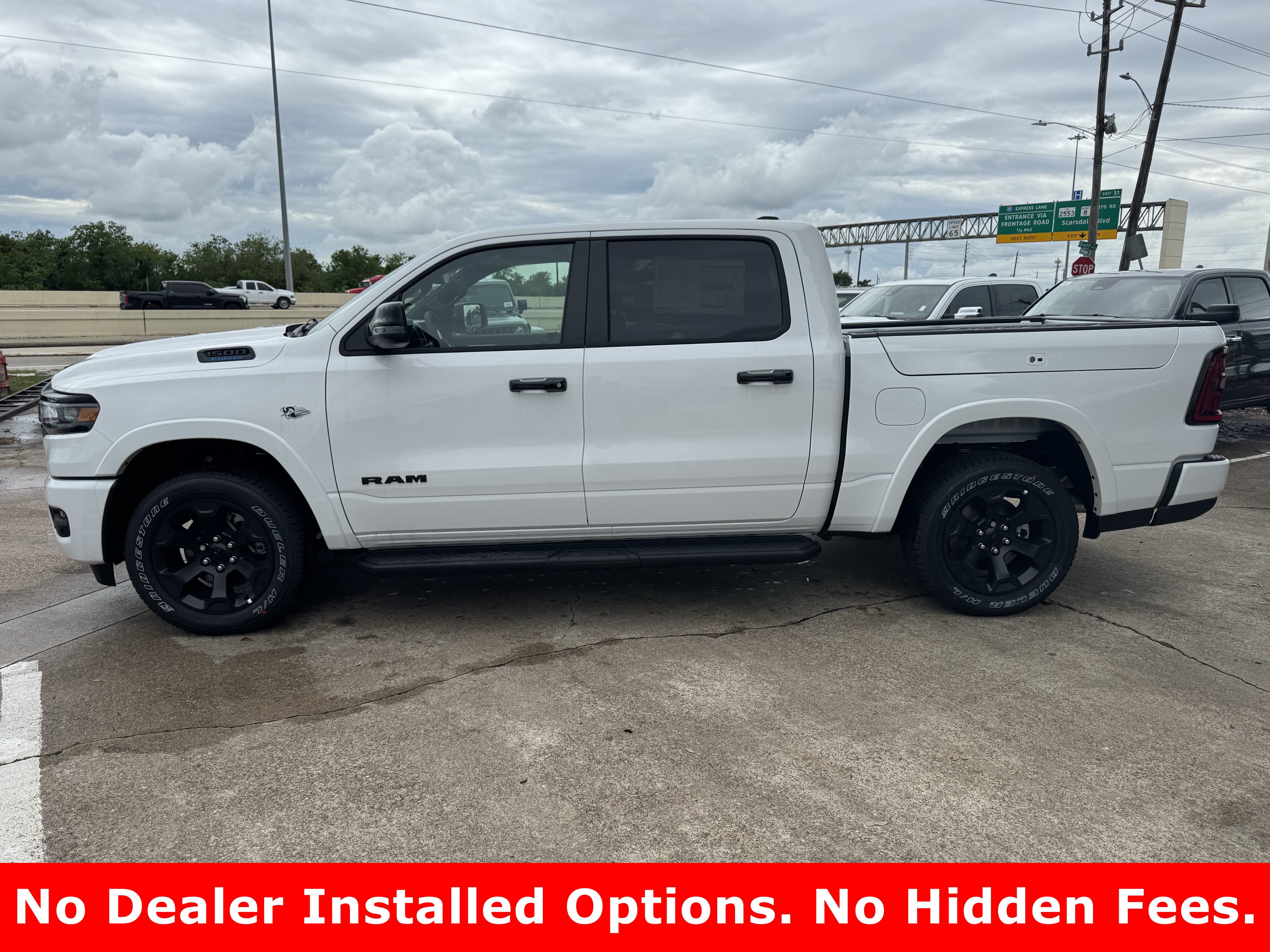 New 2026 Bright White Clearcoat RAM Lone Star image 6