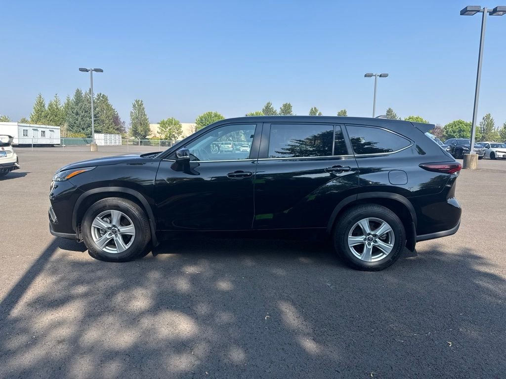 Used 2024 Midnight Black Metallic Toyota LE image 4