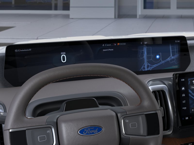 New 2026 Star White Metallic Tri-Coat Ford MAX King Ranch® image 13
