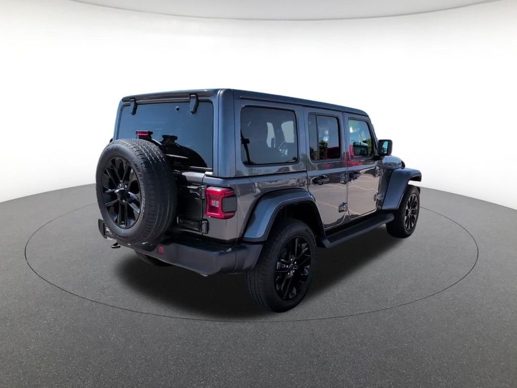 Used 2025 Gray Jeep Sahara 4xe image 7