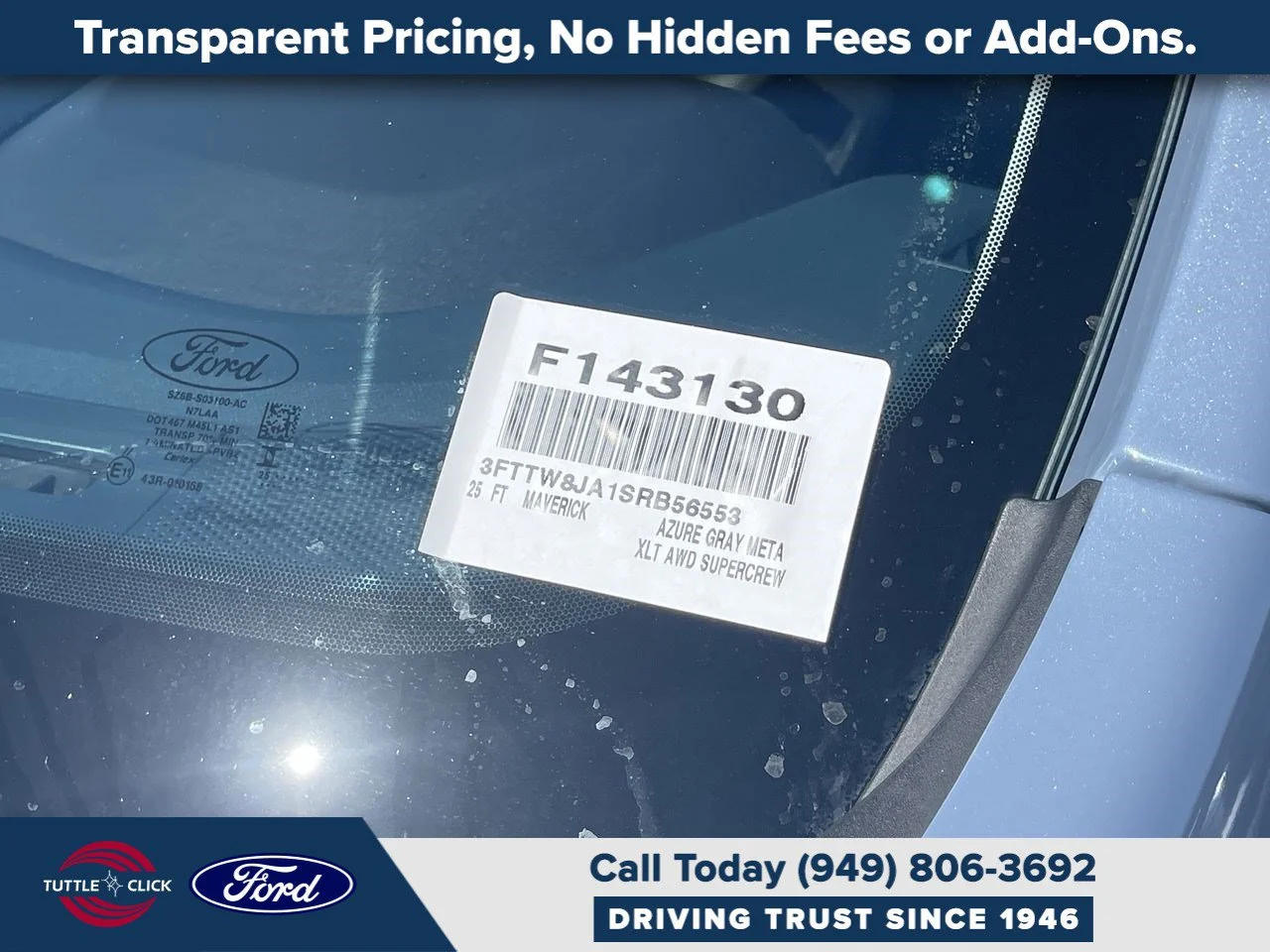 Used 2025 AZURE GRAY METALL Ford XLT image 42