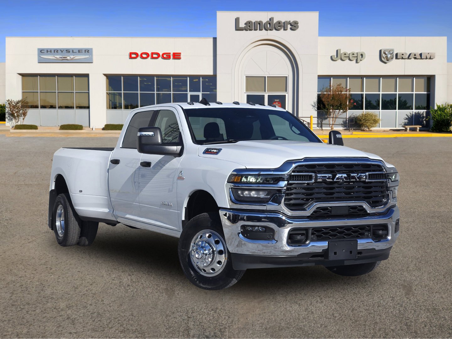 New 2026 Bright White Clearcoat RAM Lone Star image 1