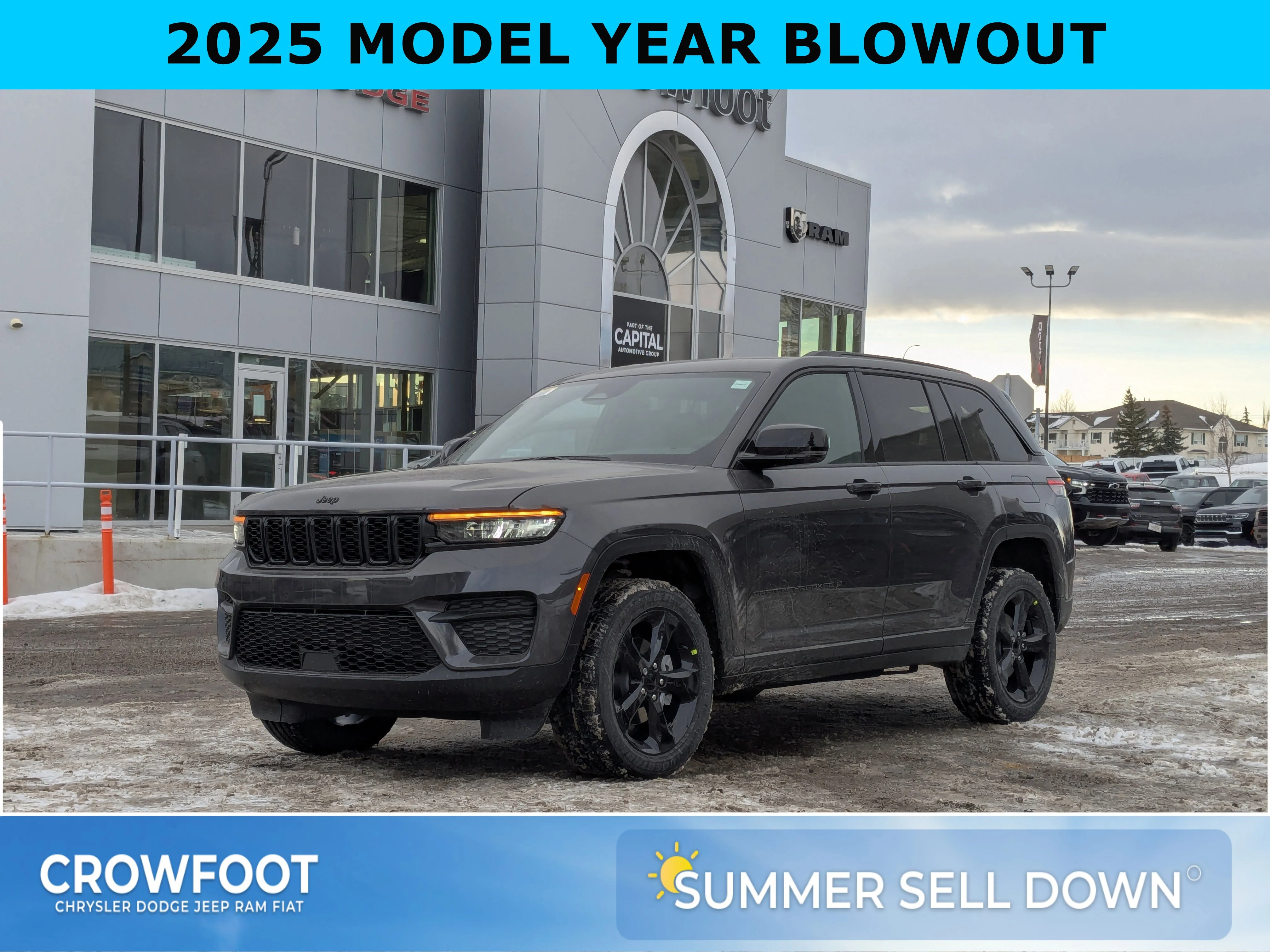 New 2025 Grey Jeep Altitude - - POWER SUNROOF - POWER LIFTGATE - ADAPTIVE CRUISE & TONS MORE! image 1
