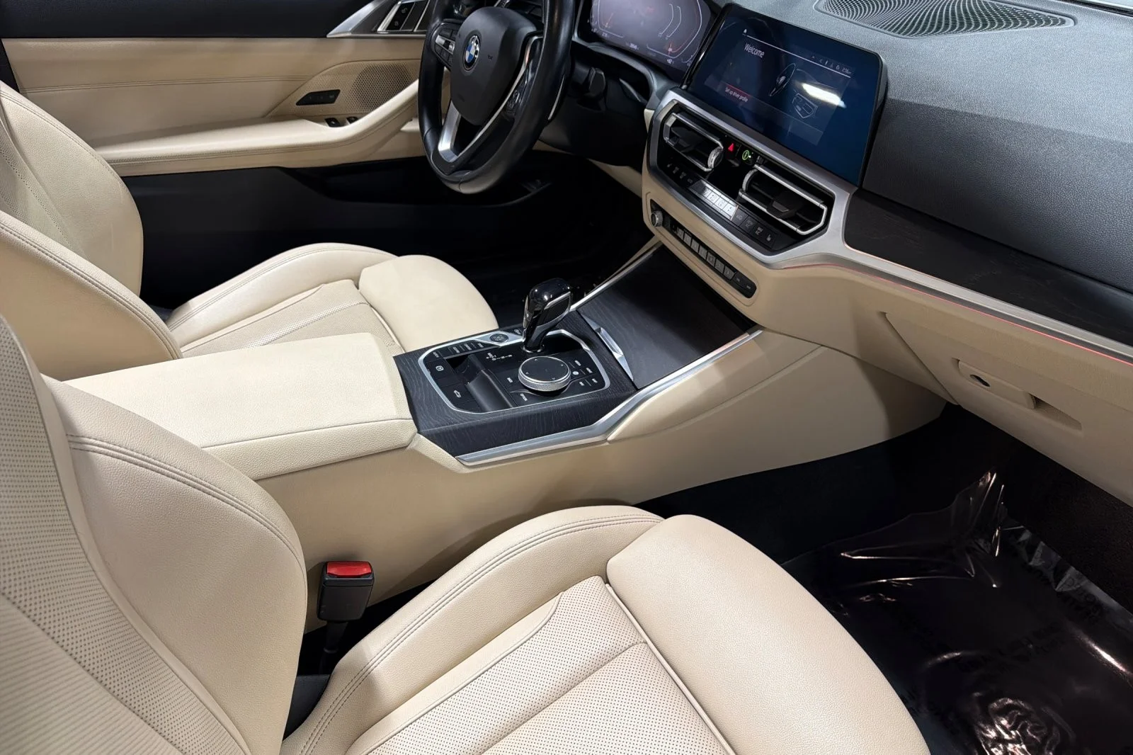 Used 2023 MINERAL WHITE BMW 430i Convertible image 15