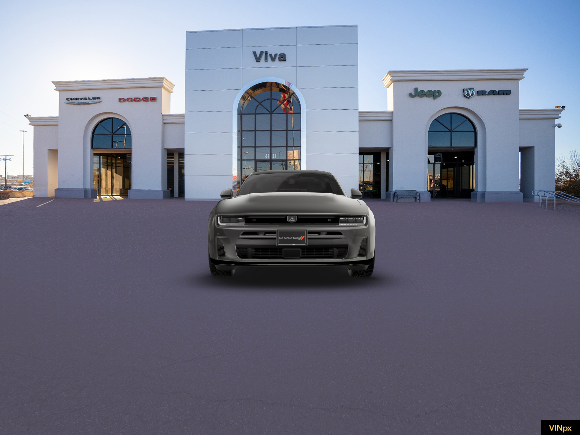 New 2026 Destroyer Gray Exterior Paint Dodge Scat Pack Plus image 12