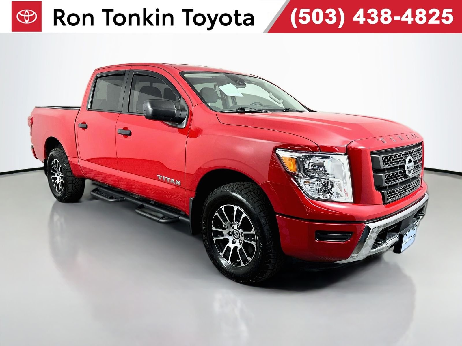 Used 2022 Red Alert Nissan SV image 1