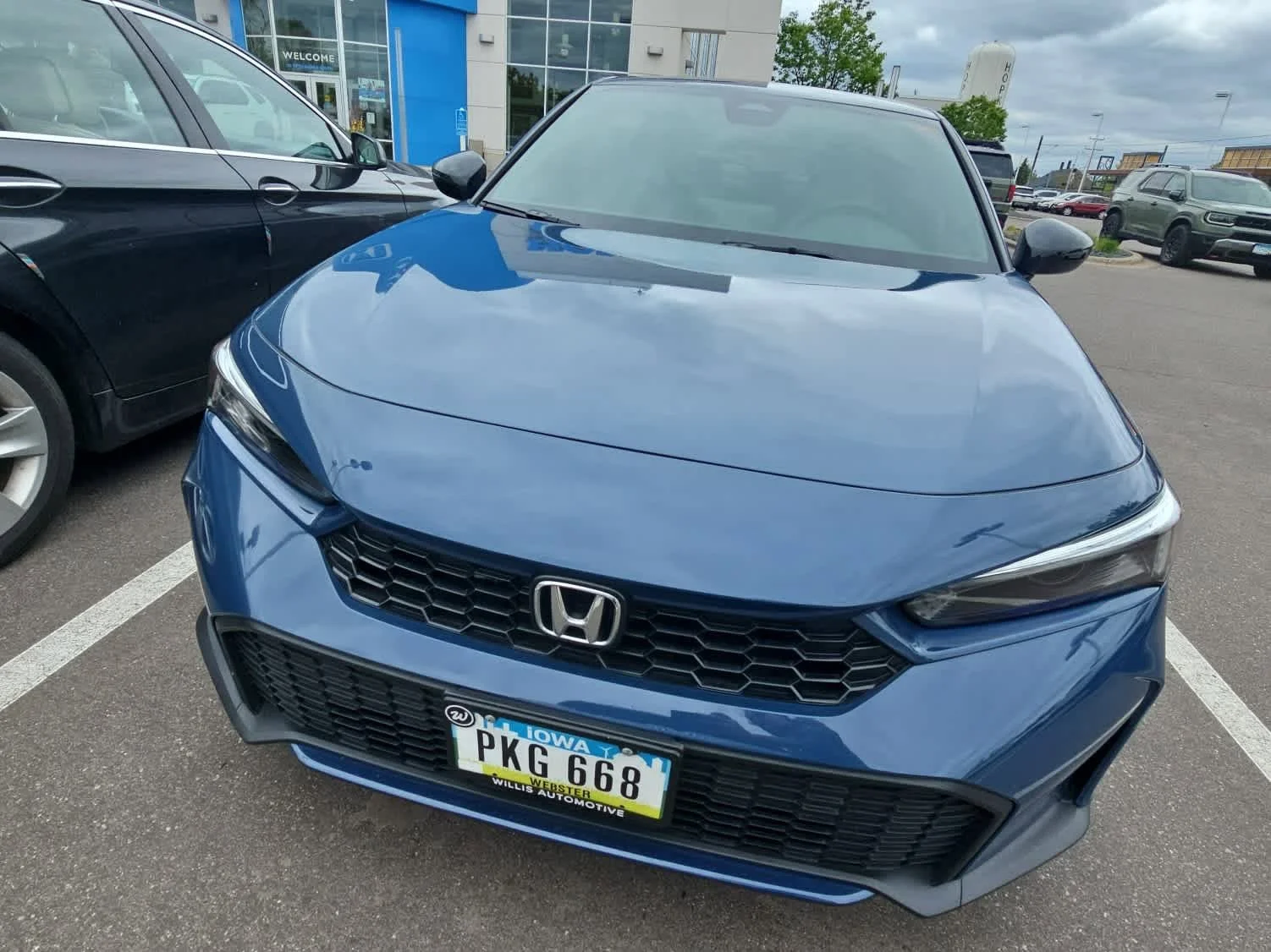 Certified 2025 Honda Civic Sport with VIN 2HGFE4F83SH311406 for sale in Hopkins, Minnesota