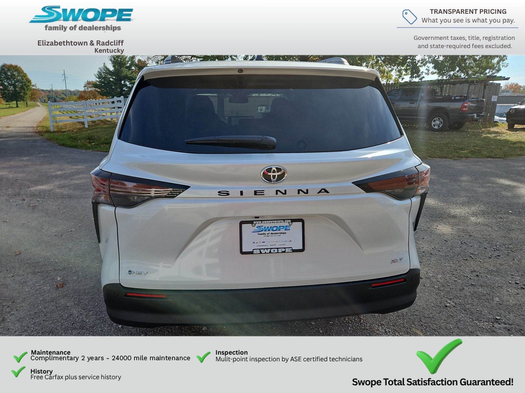 Used 2026 Wind Chill Pearl Toyota XLE image 4