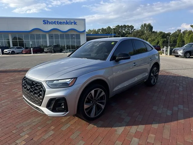 Used 2024 Silver Audi Premium Plus image 1
