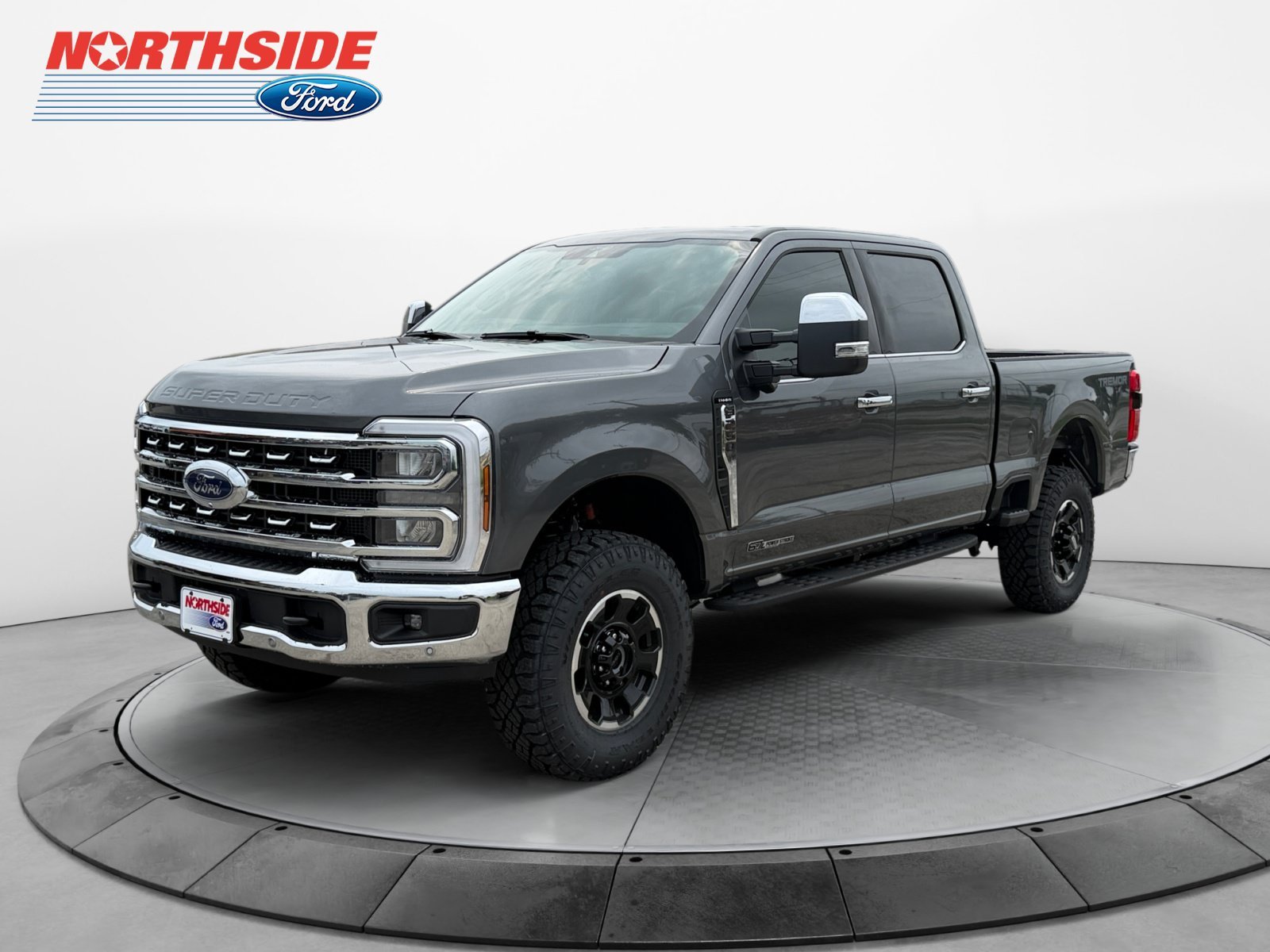 New 2026 Carbonized Gray Metallic Ford LARIAT image 3