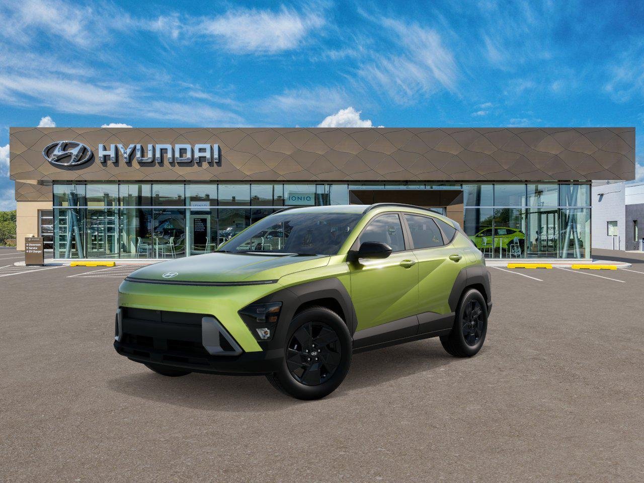 New 2026 Neoteric Yellow Hyundai SEL Sport FWD image 1