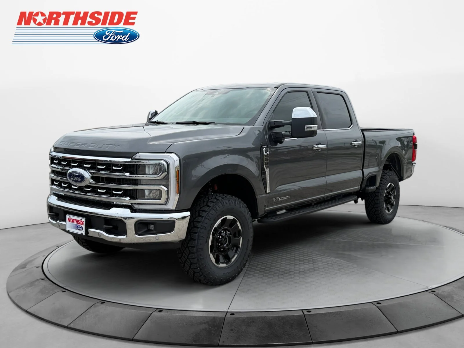 New 2026 Carbonized Gray Metallic Ford LARIAT image 3