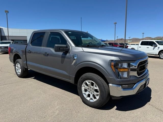 Used 2023 Gray Metallic Ford XLT image 3