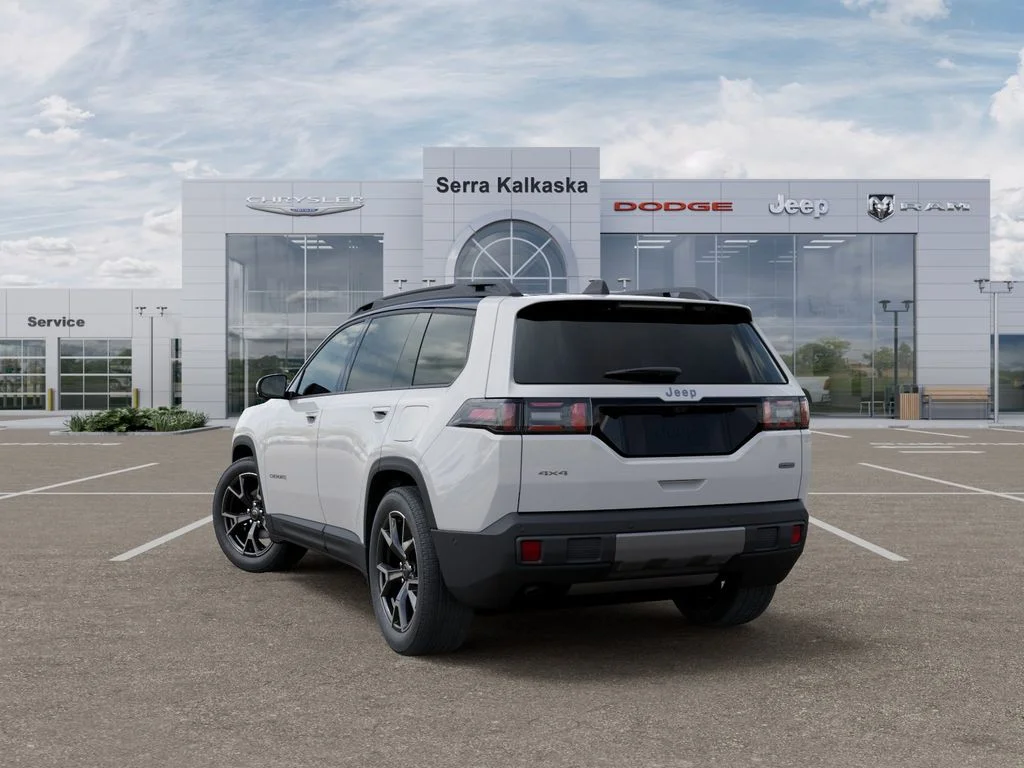 New 2026 Bright White Clear-Coat Exterior Paint Jeep Overland image 3