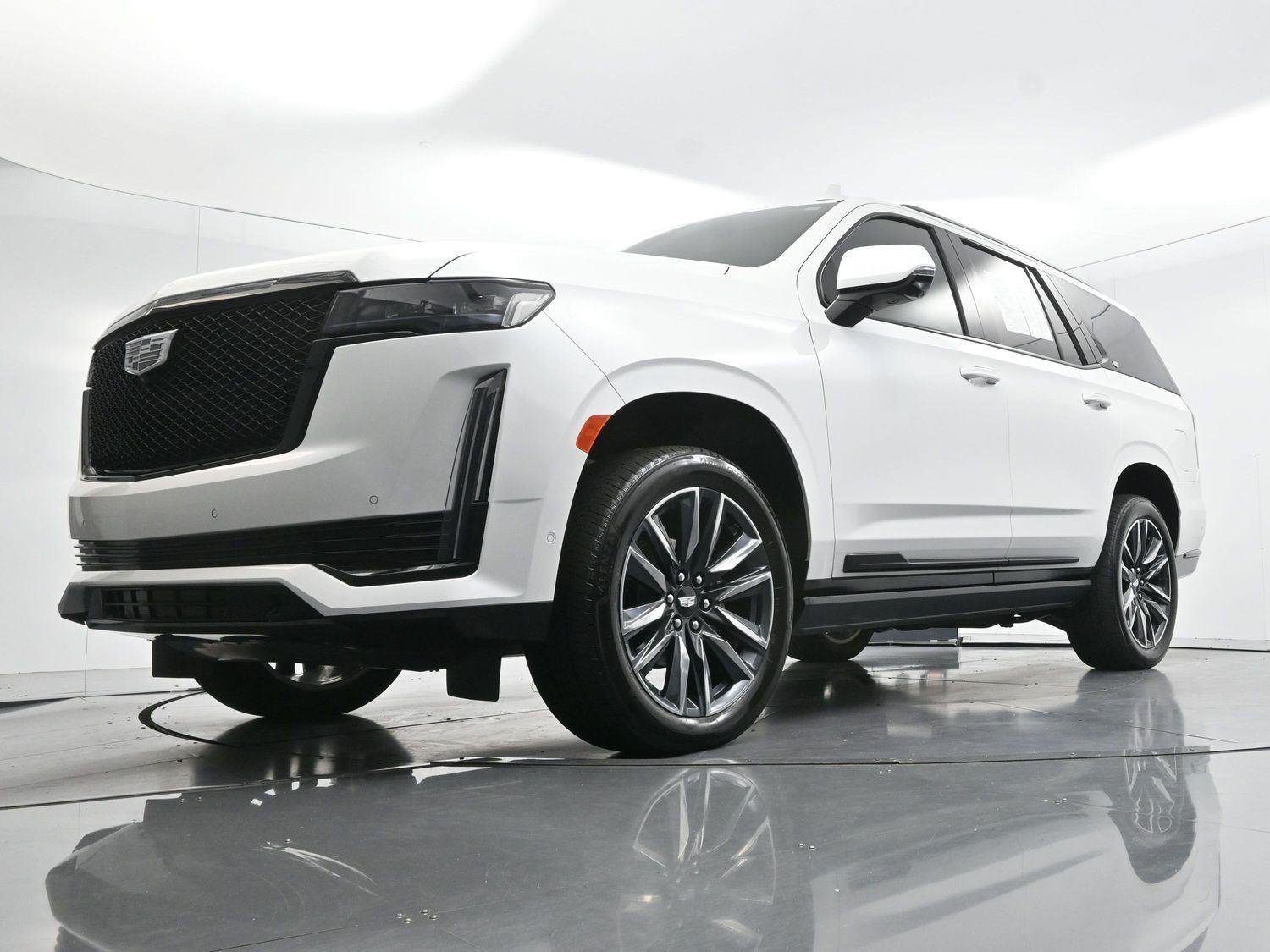 Used 2024 Crystal White Tricoat Cadillac Sport Platinum image 56